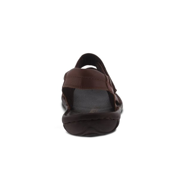 Spring Step Shoes Diro Men's Leather Slingback Sandals BROWN - Picture 3 of 6